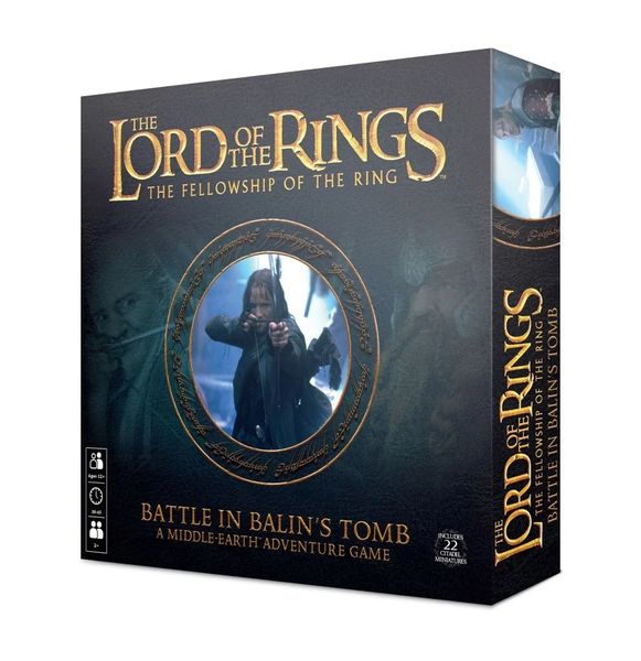 Настольная игра GW - LORD OF THE RINGS. THE FELLOWSHIP OF THE RING - BATTLE IN BALINs TOMB (ENG) 60011499010 фото