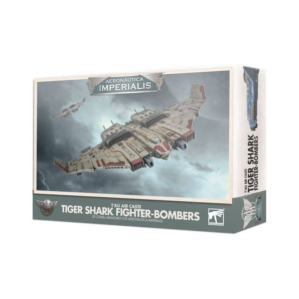 Игровой набор GW - AERONAUTICA IMPERIALIS: TAU TIGER SHARK FIGHTER-BOMBERS 99121813002 фото