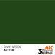 Краска AK - Standard: Dark Green AK11146 фото 2