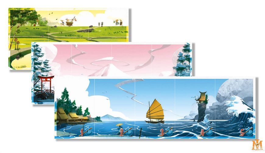 Настольная игра ROZUM - Токайдо / Tokaido (Укр) R012UA фото