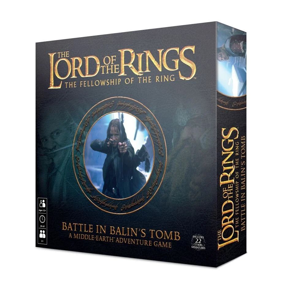 Настольная игра GW - LORD OF THE RINGS. THE FELLOWSHIP OF THE RING - BATTLE  IN BALINs TOMB (ENG) 💡 купить по цене 2 550 грн в Киеве