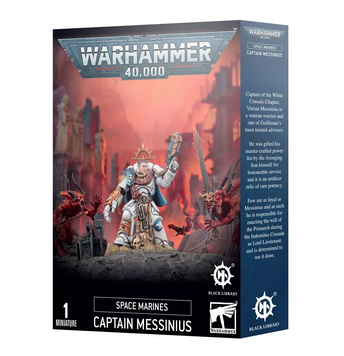Ігровий набір GW - Warhammer 40000: Space Marines - Captain Messinius 99120101386 фото