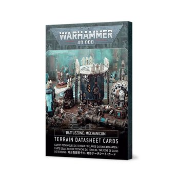 Ігровий набір GW - Warhammer 40000. Battlezone: Mechanicum - Terrain Datasheet Cards Eng 60050199043 фото