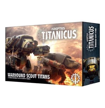 Ігровий набір GW - Adeptus Titanicus: Warhound Scout Titans 99120399006 фото