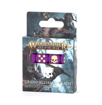 Гральні куби GW - Age of Sigmar: Grand Alliance Death Dice 99220299107 фото