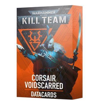 Игровой набор GW - Warhammer 40000. Kill Team: Datacards - Corsair Voidscarred (Eng) 60050104004 фото