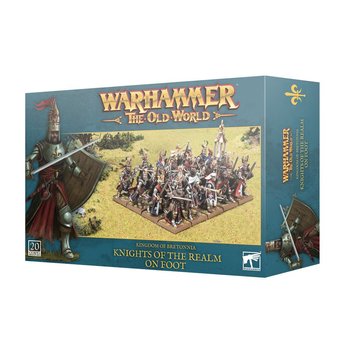 Ігровий набір GW - Warhammer. The Old World: Kingdom of Bretonnia - Knights of The Realm on Foot 99122703009 фото