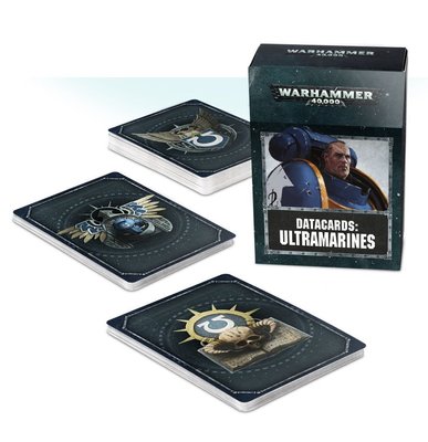 Ігровий набір GW - WARHAMMER 40000: DATACARDS - ULTRAMARINES (ENG) 60220101014 фото