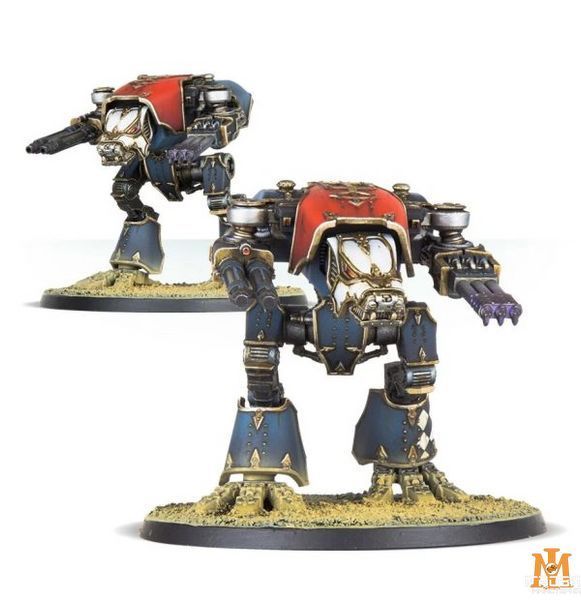 Ігровий набір GW - Adeptus Titanicus: Warhound Scout Titans 99120399006 фото