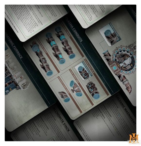 Ігровий набір GW - Warhammer 40000. Battlezone: Mechanicum - Terrain Datasheet Cards Eng
