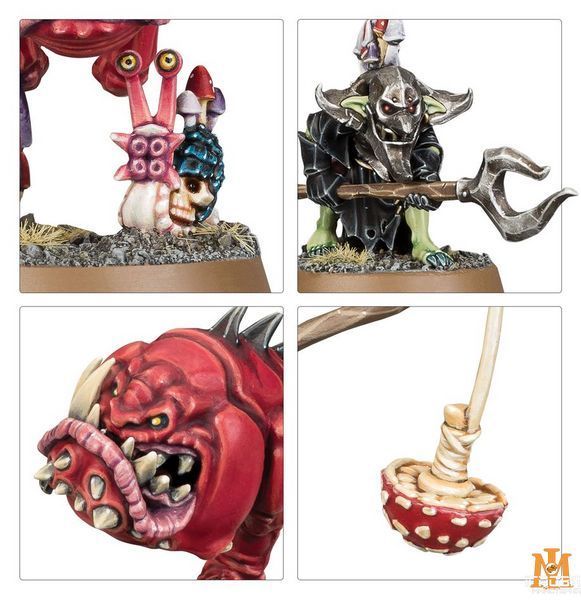 Игровой набор GW - Age of Sigmar: Gloomspite Gitz - Squig Herd 99120209096 фото