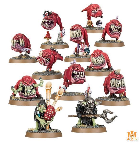 Игровой набор GW - Age of Sigmar: Gloomspite Gitz - Squig Herd 99120209096 фото