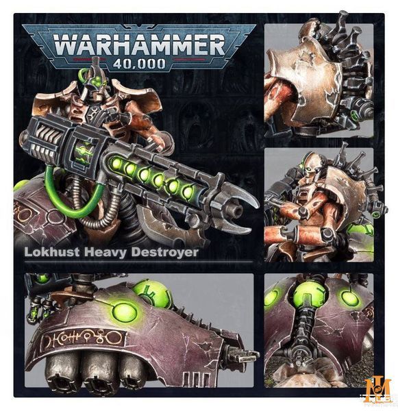Игровой набор GW - Warhammer 40000: Necrons - Lokhust Heavy Destroyer 99120110044 фото