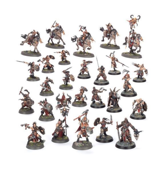 Ігровий набір GW - Age of Sigmar. Spearhead: Slaves to Darkness - Darkoath Raiders 99120201189 фото