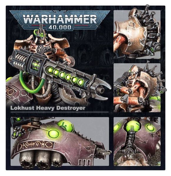 Игровой набор GW - Warhammer 40000: Necrons - Lokhust Heavy Destroyer 99120110044 фото