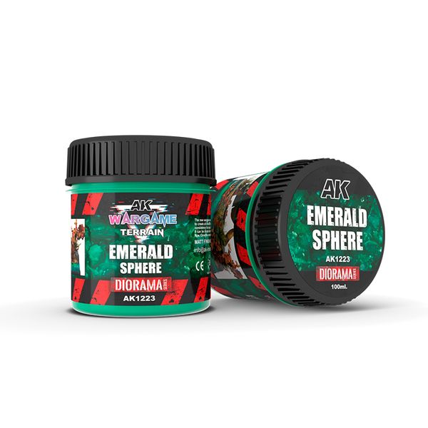 Терейн AK - Wargame Terrains: Emerald Sphere (100ml) AK1223 фото