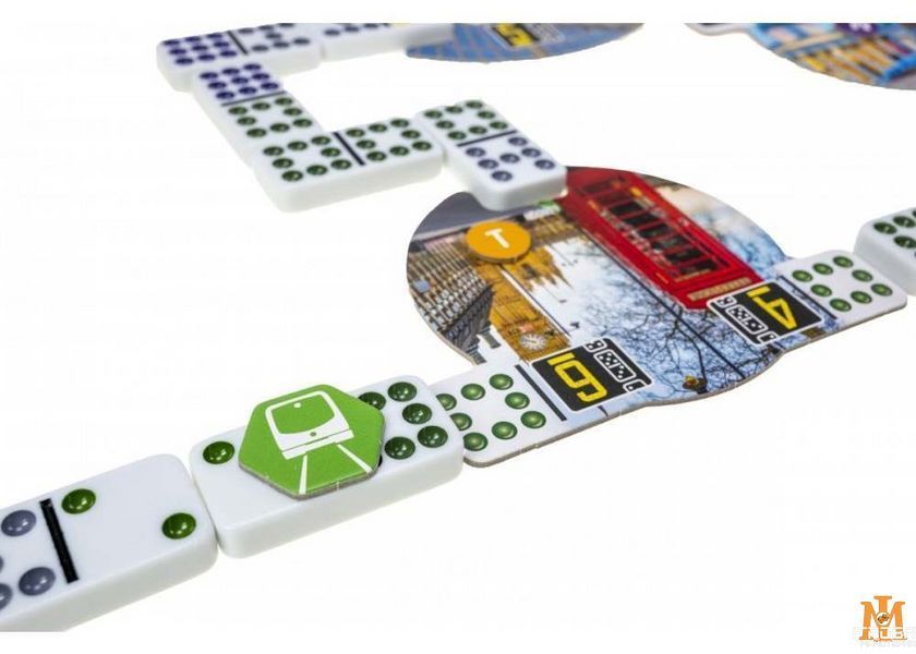 Настольная игра Tactic - Метро Домино. Лондон / Metro Domino. London Edition (Англ) 58928 фото