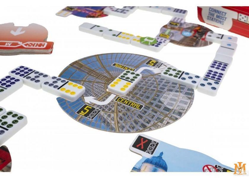 Настольная игра Tactic - Метро Домино. Лондон / Metro Domino. London Edition (Англ) 58928 фото