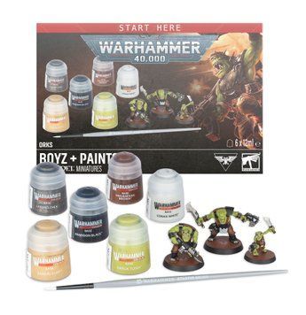 Набір фарб - Warhammer 40000: Orks - Boyz + Paints (2026) 57170103001 фото