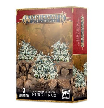 Ігровий набір GW - Age of Sigmar: Maggotkin of Nurgle - Nurglings 99129915060 фото