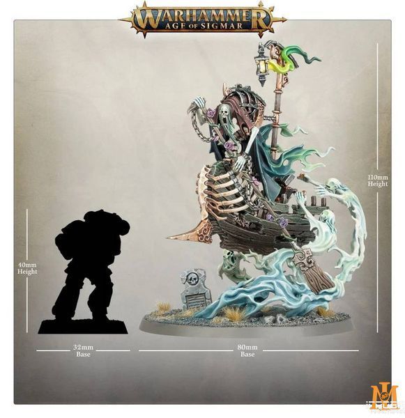 Игровой набор GW - Age of Sigmar: Nighthaunt - Awlrach The Drowner 99120207105 фото