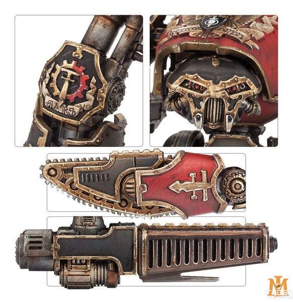 Игровой набор GW - Adeptus Titanicus: Reaver Battle Titan With Melta Cannon And Chainfist 99120399010 фото