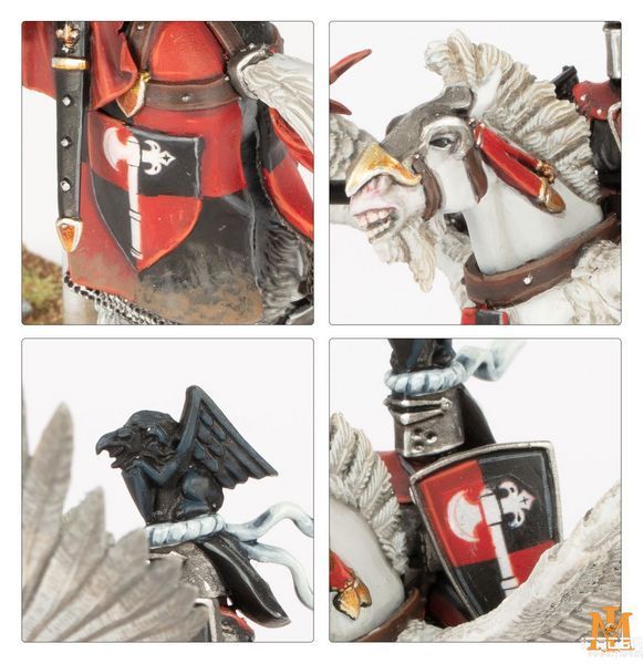 Игровой набор GW - Warhammer. The Old World: Kingdom of Bretonnia - Pegasus Knights 99122703006 фото