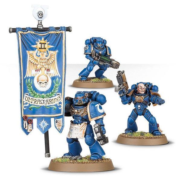 Игровой набор GW - Warhammer 40000: Space Marines - Company Command 99120101301 фото
