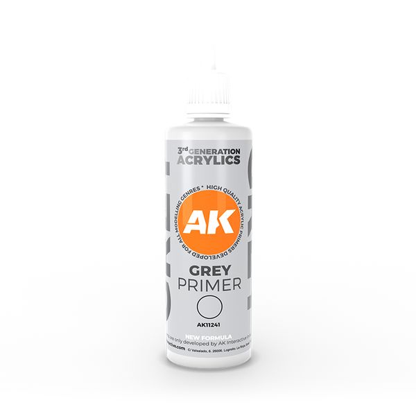 Спрей AK - Grey Primer (100ml) AK11241 фото