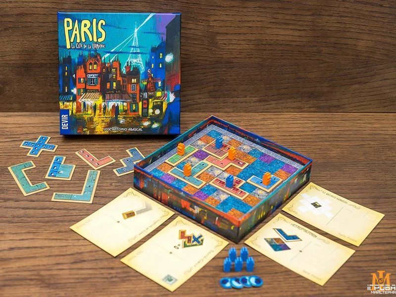 Настольная игра Игромаг - Париж: Город Огней / Paris: La Cit&eacute; de la Lumi&egrave;re (Укр) 000006610 фото