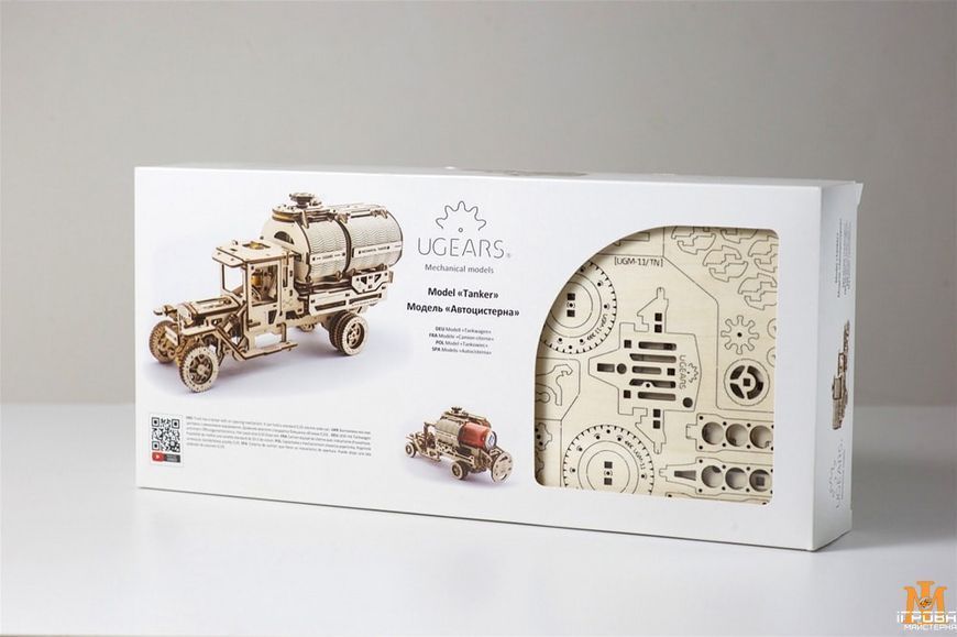 Конструктор UGears - Вантажівка Автоцистерна UG70021 фото