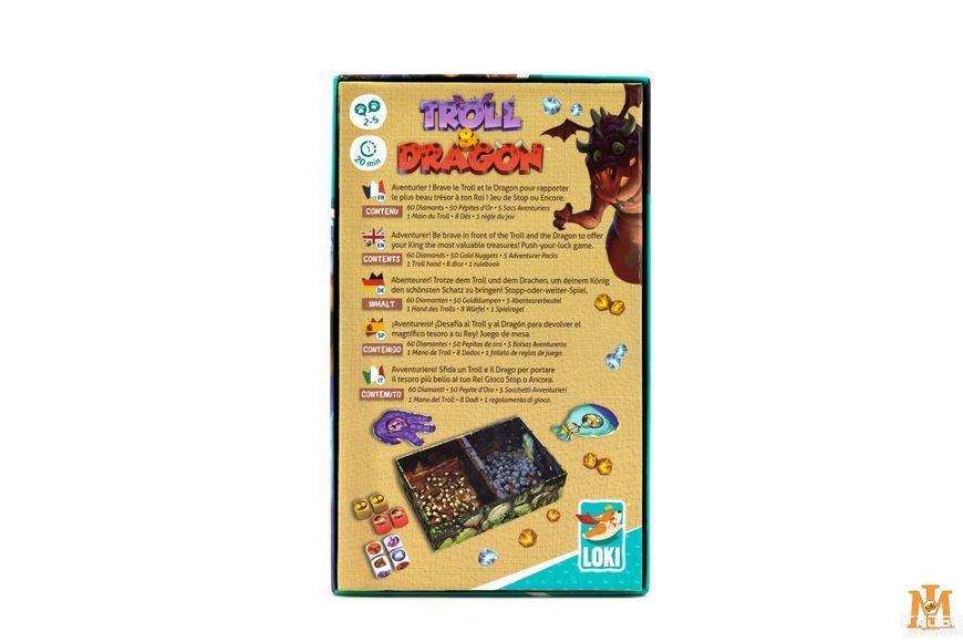 Настольная игра LOKI - Троль и Дракон / Troll and Dragon (Англ) 51475_EU фото