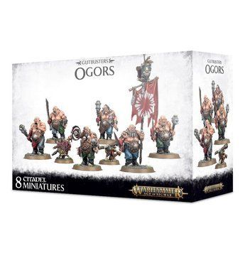Игровой набор GW - Age of Sigmar: Ogor Mawtribes - Ogor Gluttons 99120213029 фото
