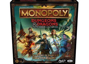 Настольная игра Hasbro &ndash; Monopoly. Dungeons & Dragons: Honor Among Thieves (D&D: Честь воров) (англ.) F6219UE2 фото