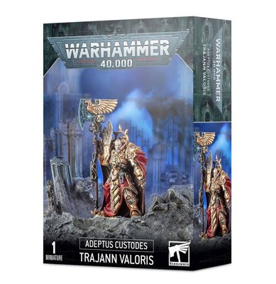 Мініатюра Warhammer 40000 Adeptus Custodes: Trajann Valoris 99120108076 фото