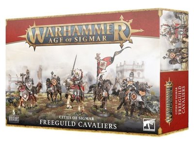 [Передзамовлення] Набір мініатюр Warhammer Age of Sigmar Freeguild Cavaliers 99120202042 фото