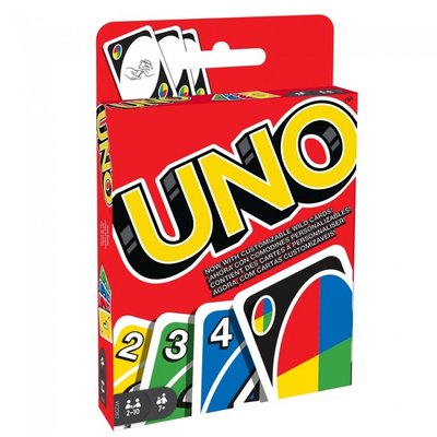 Настільна гра Mattel - UNO (24 шт у дисплеї) (рос) W2087 фото
