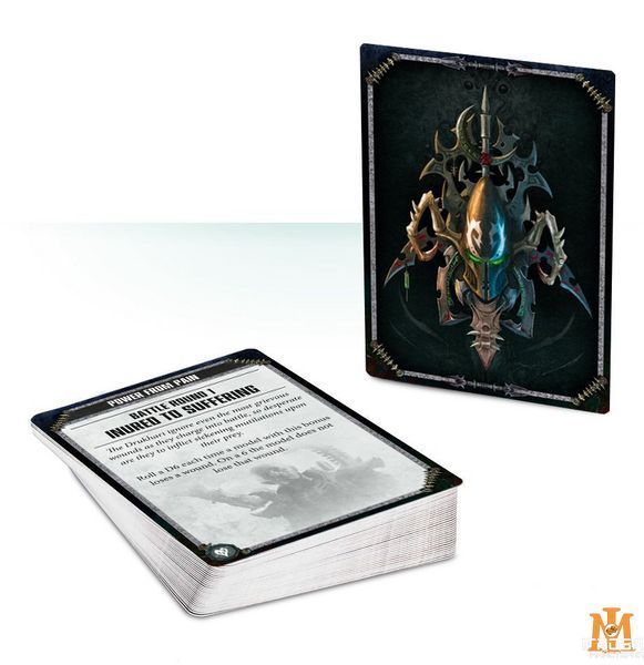 Игровой набор GW - Warhammer 40000: Datacards - Drukhari (Eng) 60220112002 фото