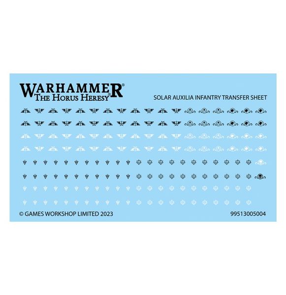 Игровой набор GW - WARHAMMER. THE HORUS HERESY: SOLAR AUXILIA - VELETARIS STORM SECTION 99123005008 фото