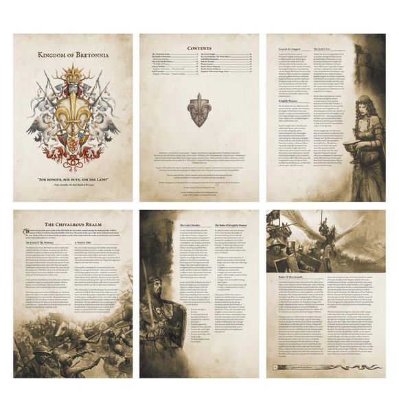 Журнал GW - WARHAMMER. THE OLD WORLD: ARCANE JOURNAL - KINGDOM OF BRETONNIA 60042703001 фото