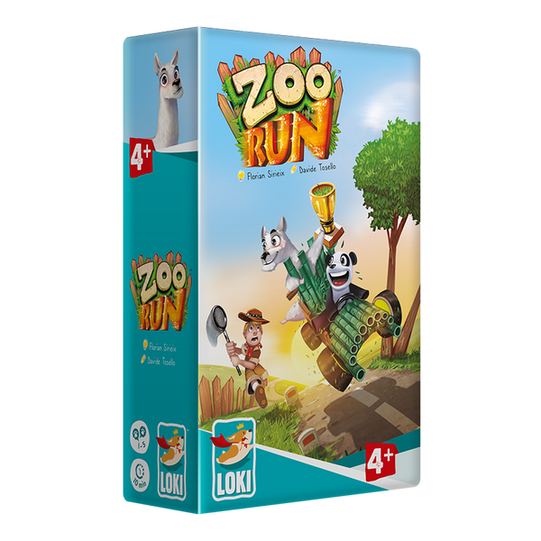 Настольная игра LOKI - Гонки в зоопарке / Zoo Run (Англ) 51600_EU фото