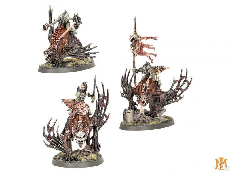Игровой набор GW - Age of Sigmar: Flesh-eater Courts - Morbheg Knights 99120207152 фото