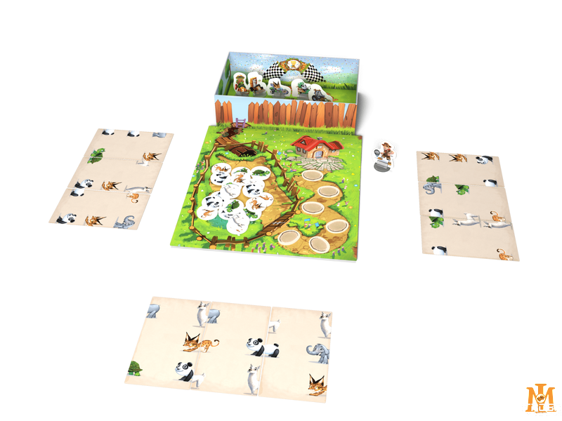 Настільна гра LOKI Перегони у зоопарку/Zoo Run 51600_EU фото