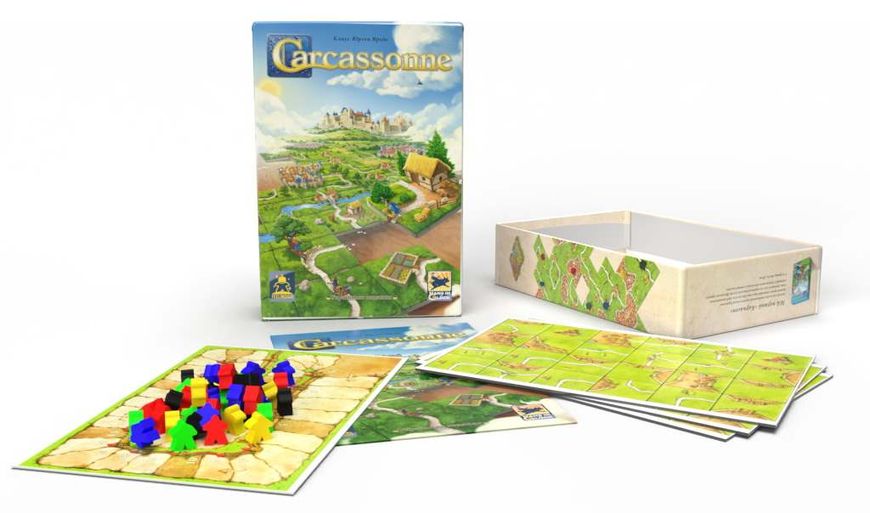 Настольная игра Feelindigo - Carcassonne 3.0 Река и Аббат (Укр) FI22045 фото