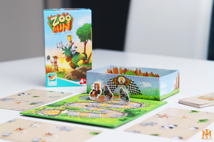 Настільна гра LOKI Перегони у зоопарку/Zoo Run 51600_EU фото