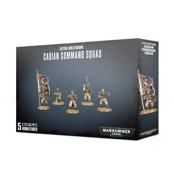 Ігровий набір GW - Warhammer 40000: Astra Militarum - Cadian Command Squad 99120105078 фото