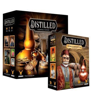 Настольная игра Geekach - Distilled. Тайны напитков + дополнение (Укр) GKCH065full фото