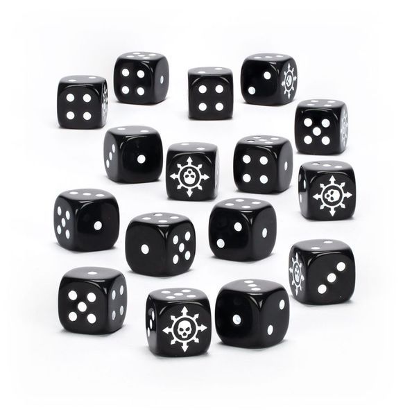Игральные кубы GW - Age Of Sigmar: Slaves To Darkness Dice 99220201030 фото