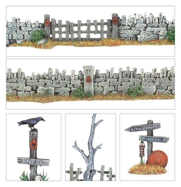 Игровой набор GW - Warhammer. The Old World: Walls and Fences 99122799004 фото