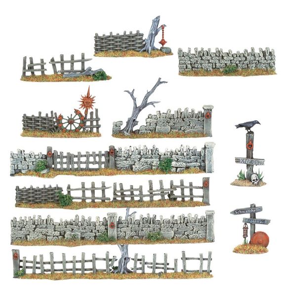 Игровой набор GW - Warhammer. The Old World: Walls and Fences 99122799004 фото